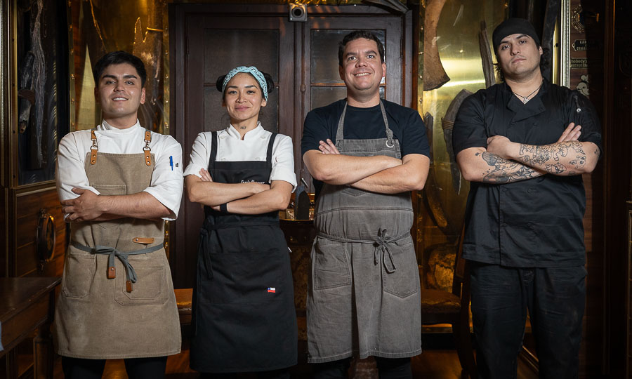 Pruebas con Trufa Blanca Fresca trada desde Italia por el restaurant Ocean Pacific's