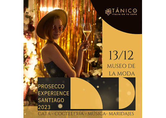 Prosecco Experience, cata, maridaje, fiesta y coctelería a base de prosecco