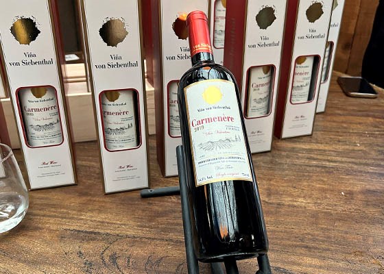 De Via von Siebenthal Carmenere San Valentino: un homenaje a la fuerza de la naturaleza