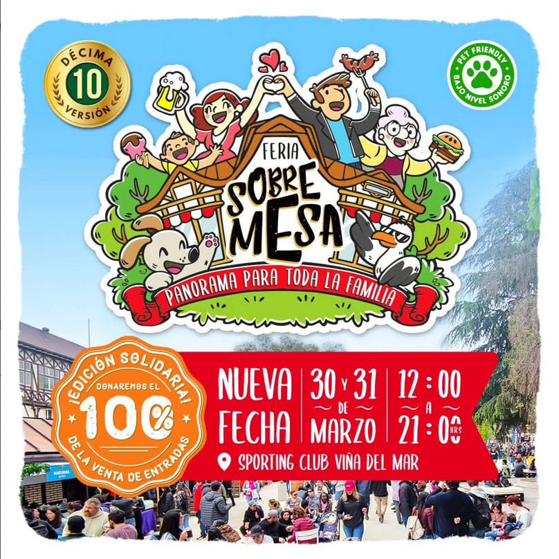 10ma Versin de la Feria Sobremesa