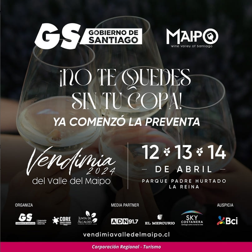Vendimia 2024 del Valle del Maipo