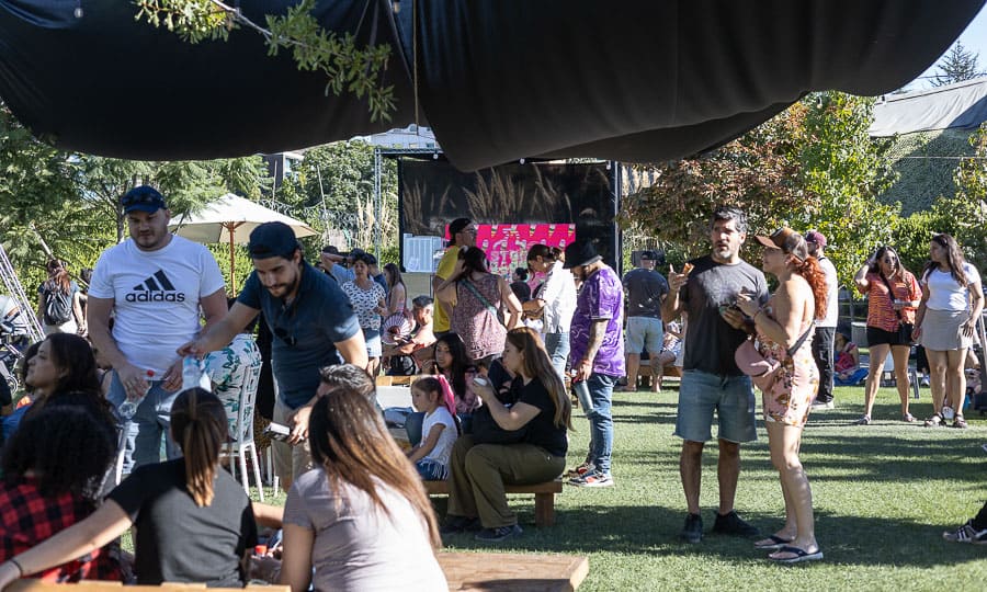 Registro de lo que fue Santiago Bajo Cero en el Centro de Eventos Bosque Luz