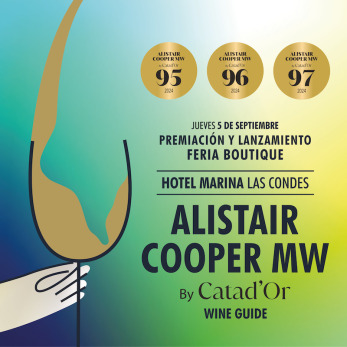 Feria de vinos boutique Alistar Cooper MW by Catad`or Wine Guide