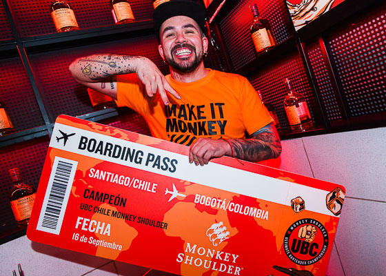 The Ultimate Bartender Championship by Monkey Shoulder aterriz� por primera vez en Chile