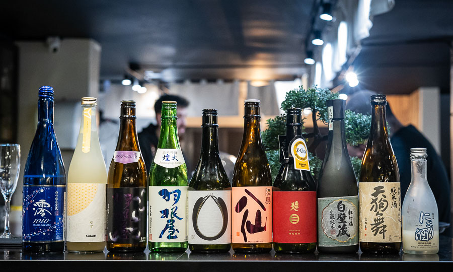 Degustacin de verdaderos Sake japoneses con maridaje en Kintaro Ramen Bar