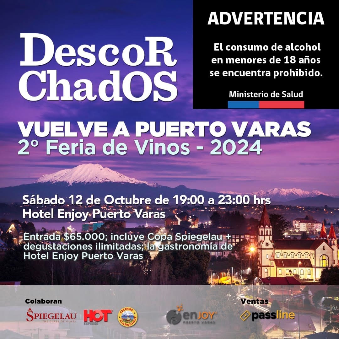 Descorchados 2024 en Hotel Enjoy Puerto Varas