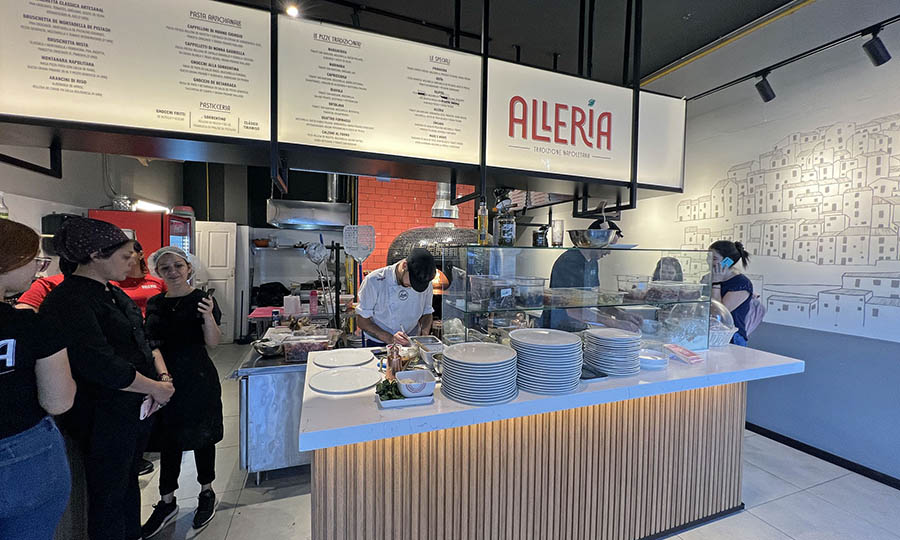 Alleria en Malaquias Concha - Alleria Pizzeria