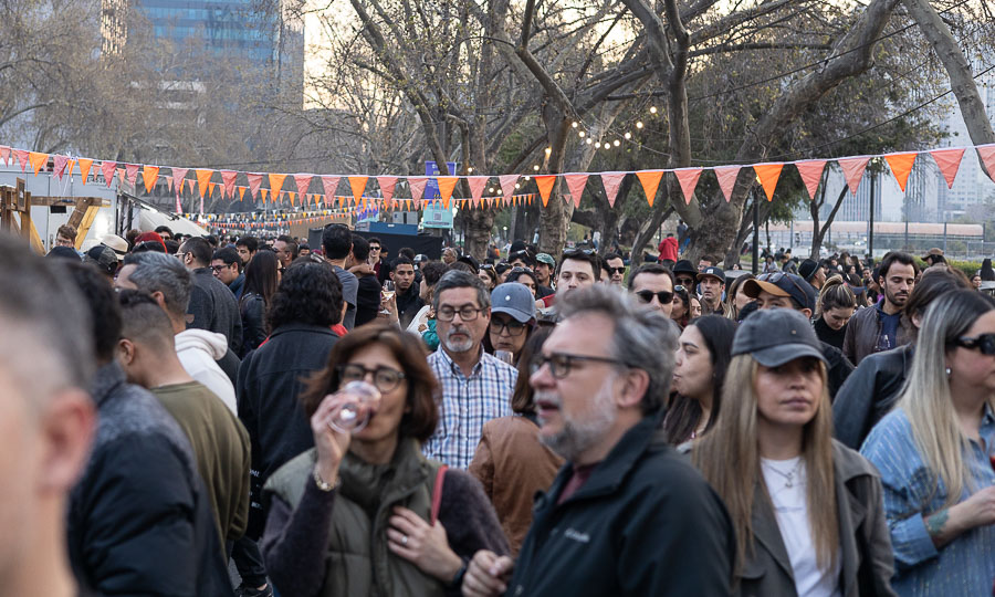 Registro del Dia del Vino 2024 en la Costanera Andrs Bello