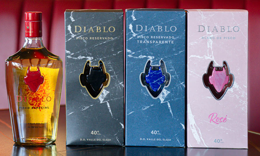 Pisco Diablo renueva su imagen con relanzamiento de su portafolio