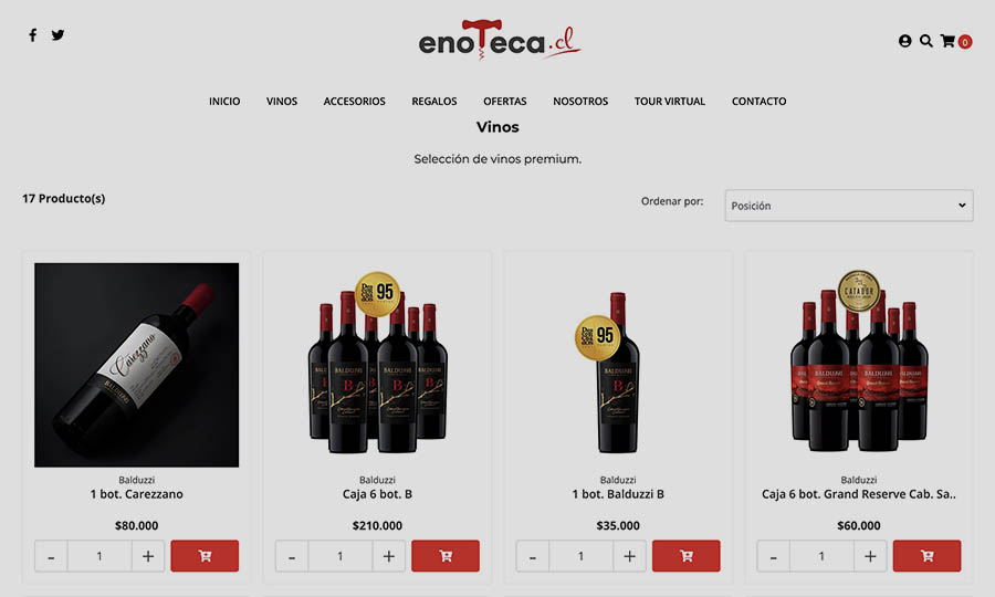 Enoteca.cl [Vinos Balduzzi]
