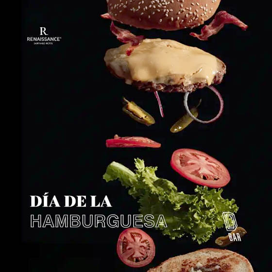 Glamoroso -All you can eat- de Hamburguesas en el DBar del Hotel Renaissance 