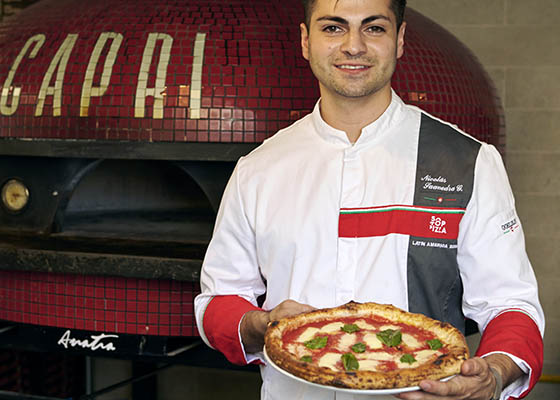 Capri elegida como la mejor pizza de Chile segn el pblico en The Top Pizza