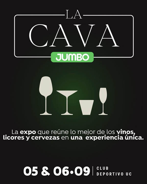 Expo de Vinos La Cava Jumbo en el Club Deportivo UC