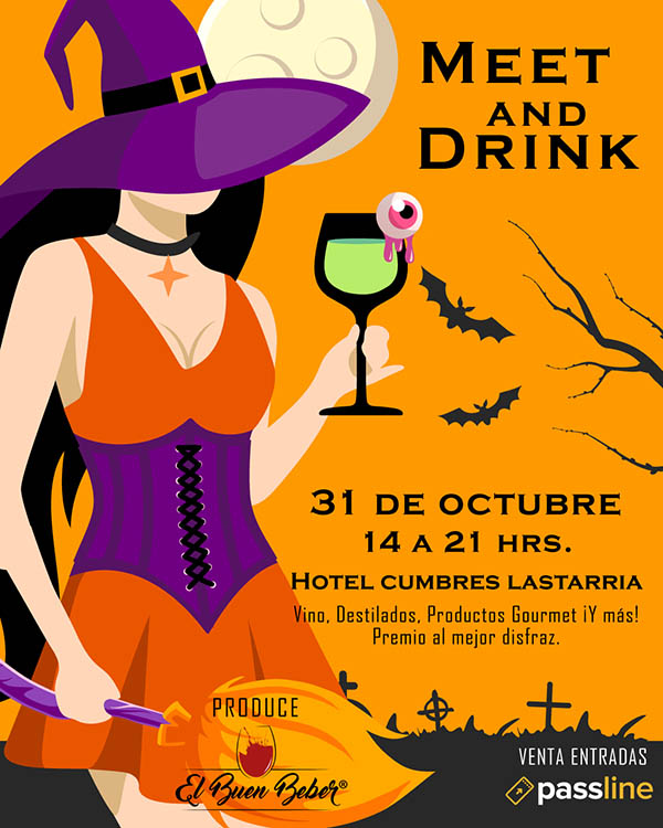 Meet & Drink de Miedo �Vino o Truco� en Hotel Cumbres Lastarria