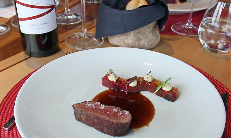 El Restaurante Pavilion de Vi�a VIK present� in�dito men� de Invierno de 8 tiempos para probar Millahue