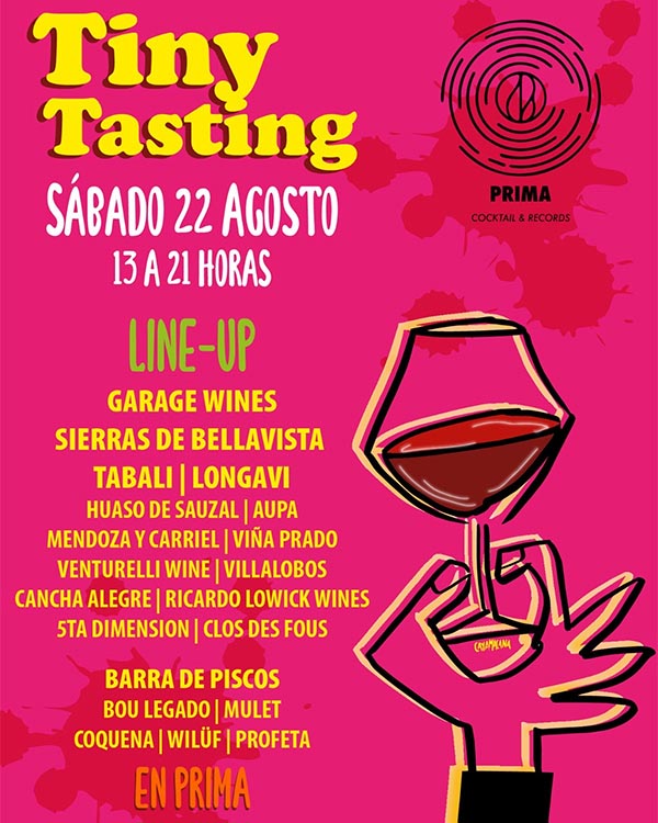 Tiny Tastings aterriza en PRIMA BAR