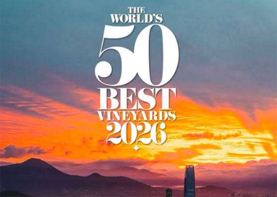 Por primera vez Chile ser� el anfitri�n para los The World's 50 Best Vineyards 2026