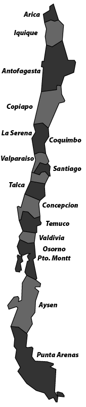 Mapa de Chile